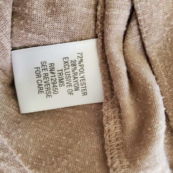 Croft & Barrow T-Shirt with braided neckline size 1X - Picture 5 of 12